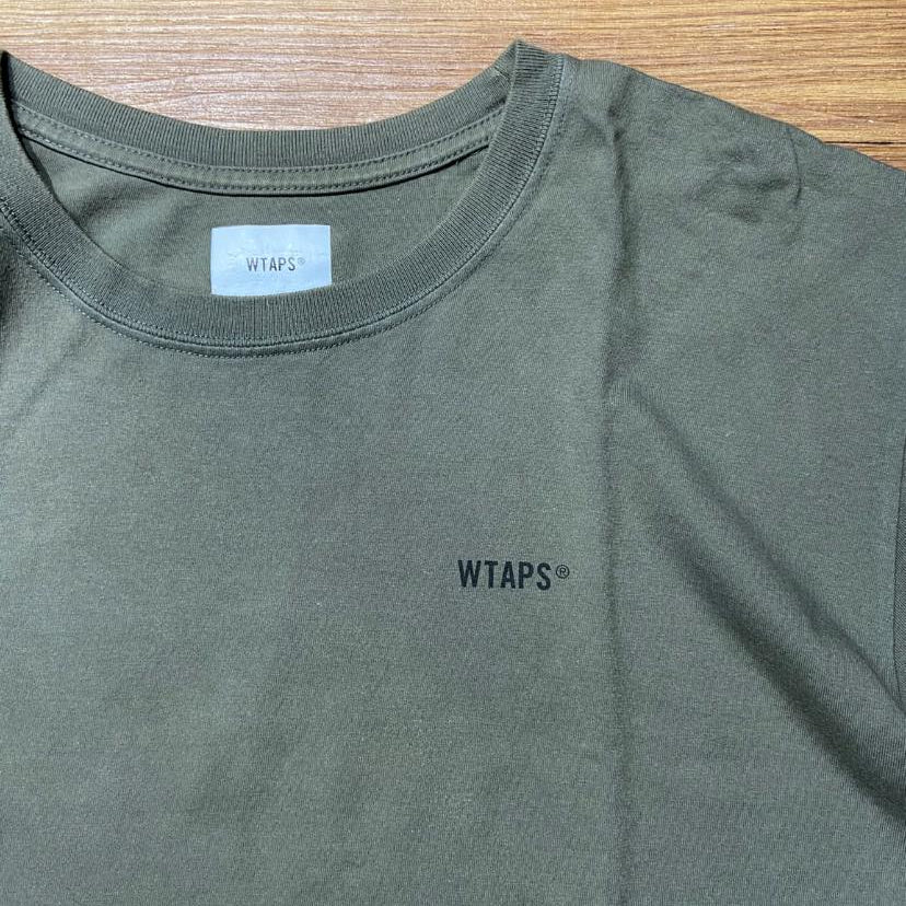 WTAPS 40% UPARMORED SS / COTTON. TEE (Made in Japan🇯🇵) Olive Drab (Display Item)