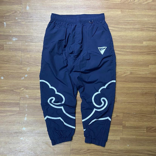 Needless 獅王無用 中式功夫 雲朵舞獅褲 Track Pant  Navy (Display Item)