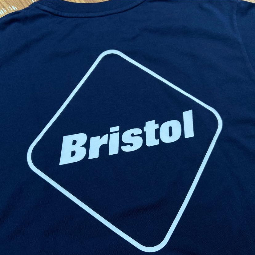 F.C.Real Bristol (FCRB) Emblem Tee Navy (Display Item)