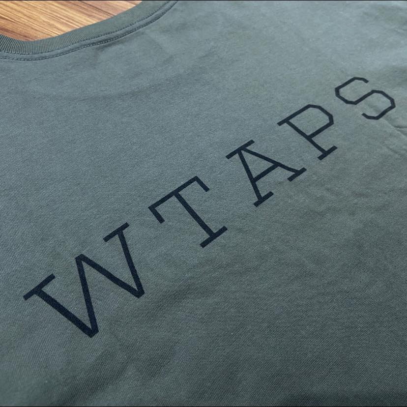 WTAPS SUB SS / COTTON. TEE (Made in Japan🇯🇵) Olive Drab (Display Item)