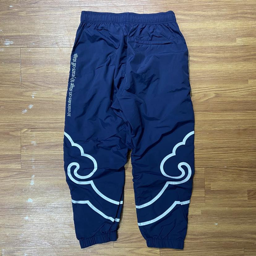 Needless 獅王無用 中式功夫 雲朵舞獅褲 Track Pant  Navy (Display Item)