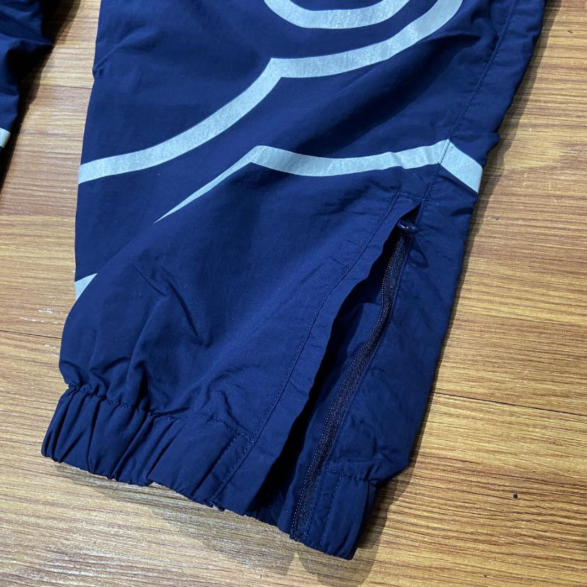 Needless 獅王無用 中式功夫 雲朵舞獅褲 Track Pant  Navy (Display Item)