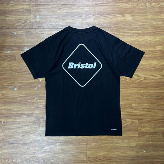 F.C.Real Bristol (FCRB) Emblem Tee Black (Display Item)
