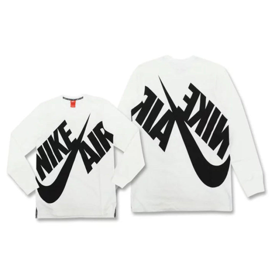 Nike Air Pivot HVYWT Top LS Crew Tee White 689400-100