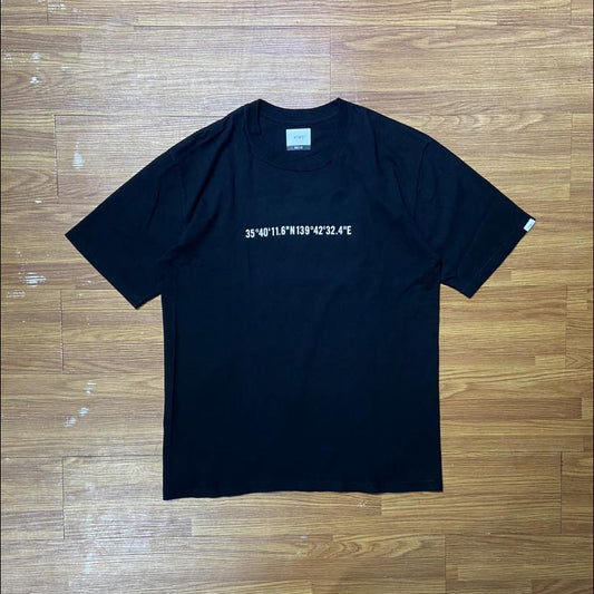 WTAPS GPS SS / COTTON. TEE (Made in Japan🇯🇵) Black (Display Item)