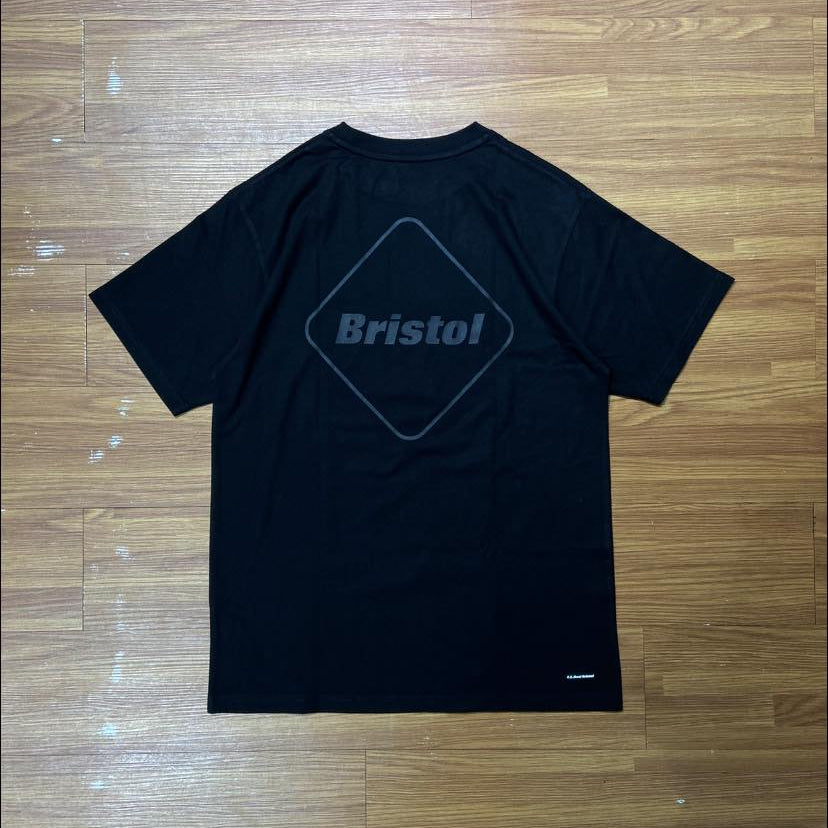 F.C.Real Bristol (FCRB) Emblem Tee Black (Display Item)