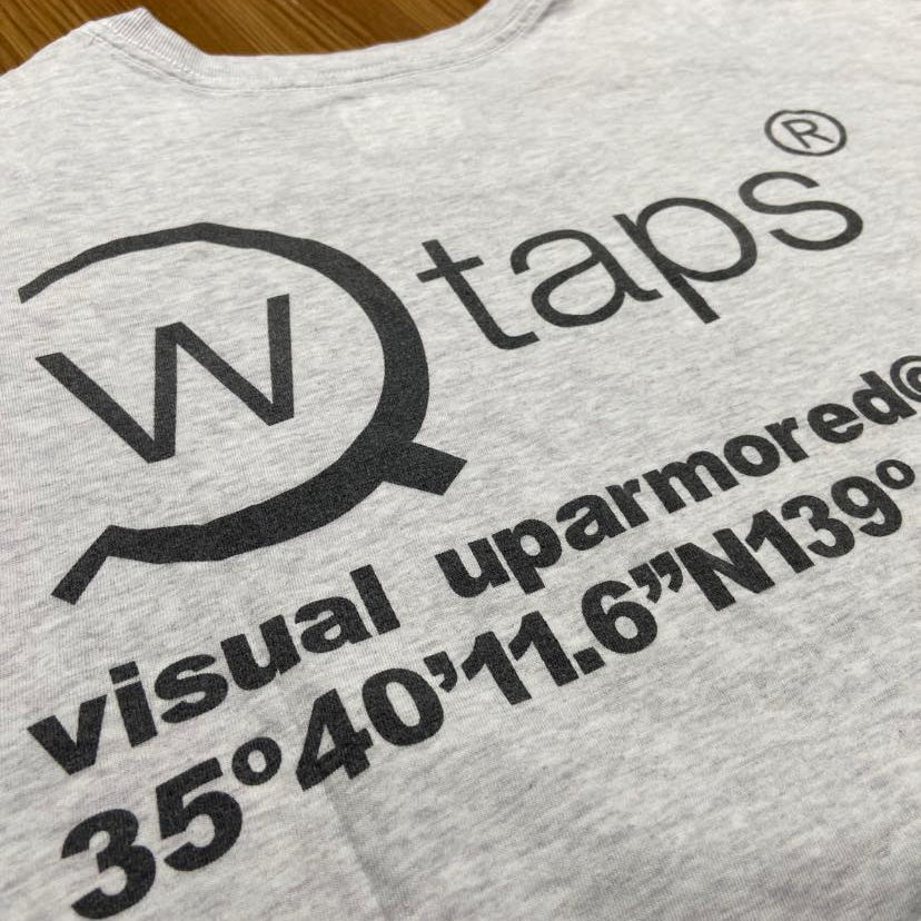 WTAPS AXE SS / COTTON. TEE (Made in Japan🇯🇵) Grey (Used)