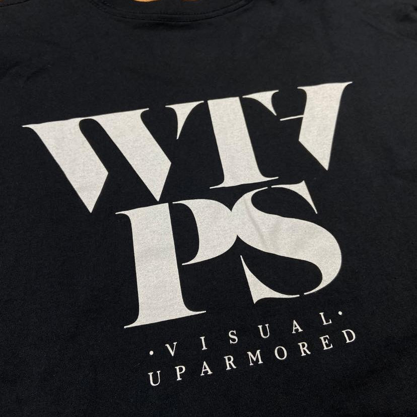 WTAPS WRANGLER SS / COTTON. TEE (Made in Japan🇯🇵) Black (Display Item)
