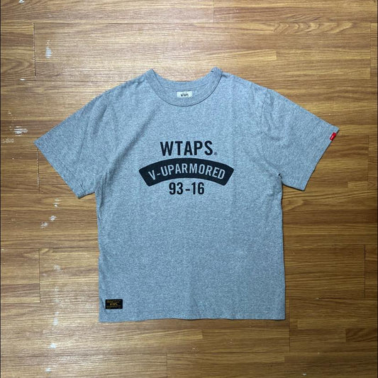 WTAPS DESIGN SS 03 / COTTON. TEE (Made in Japan🇯🇵) Grey (Display Item)