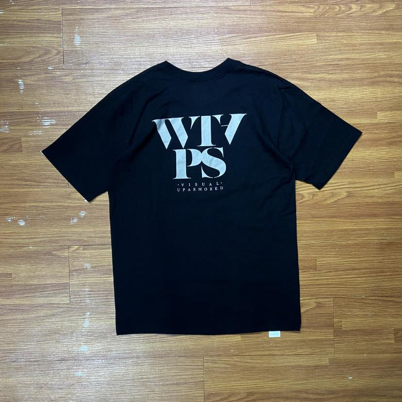 WTAPS WRANGLER SS / COTTON. TEE (Made in Japan🇯🇵) Black (Display Item)