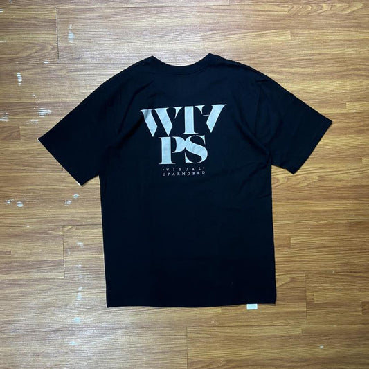 WTAPS WRANGLER SS / COTTON. TEE (Made in Japan🇯🇵) Black (Display Item)