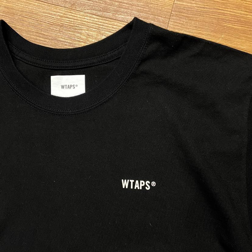 WTAPS 40% UPARMORED SS / COTTON. TEE (Made in Japan🇯🇵) Black (Display Item)