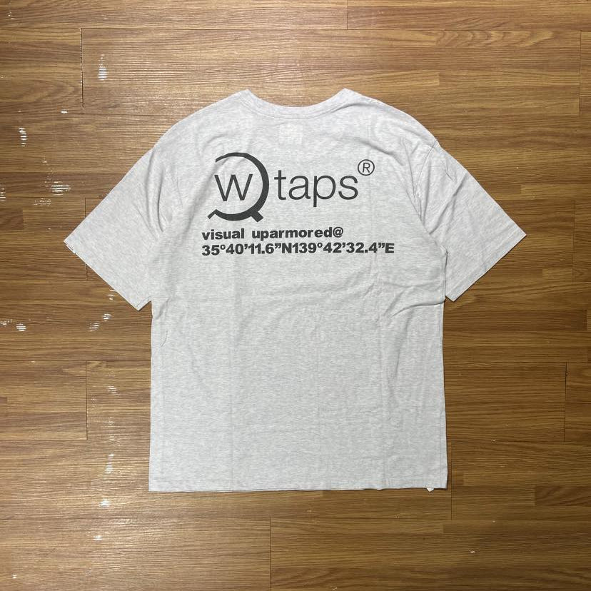 WTAPS AXE SS / COTTON. TEE (Made in Japan🇯🇵) Grey (Used)
