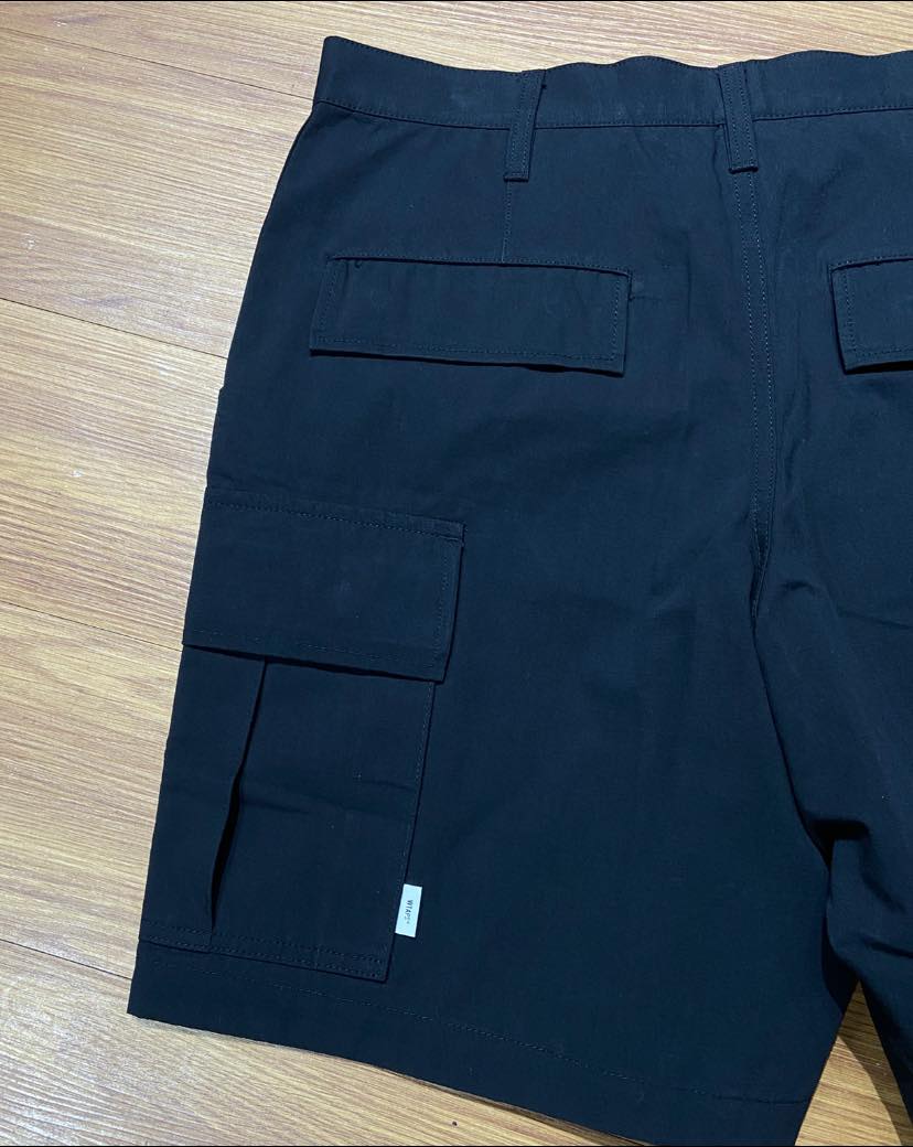 WTAPS MILS9601 SHORTS / NYCO. RIPSTOP (Made in Japan🇯🇵) Black