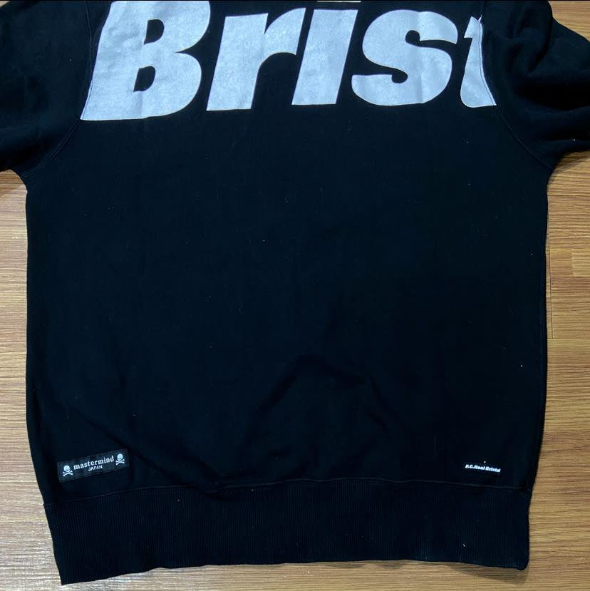 Mastermind JAPAN x F.C. Real Bristol FCRB Hoodie Black (Used)