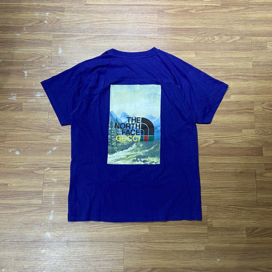 GUCCI x The North Face Mountain Photo Tee Purple (Used)