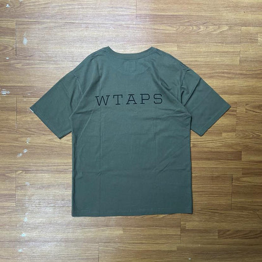 WTAPS SUB SS / COTTON. TEE (Made in Japan🇯🇵) Olive Drab (Display Item)