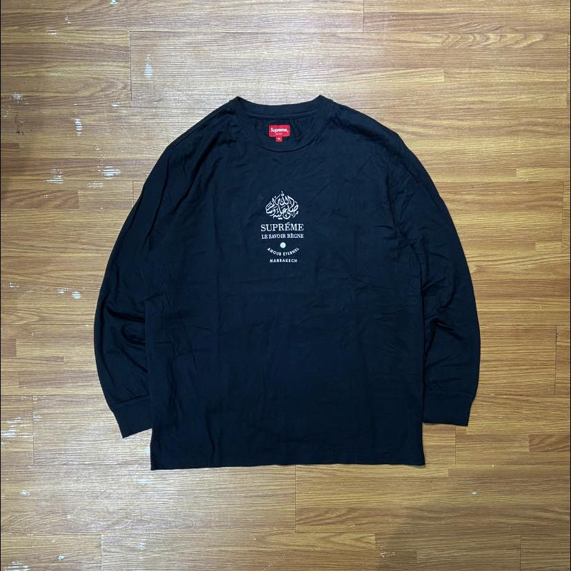 Supreme Marrakech L/S Black (Display Item)