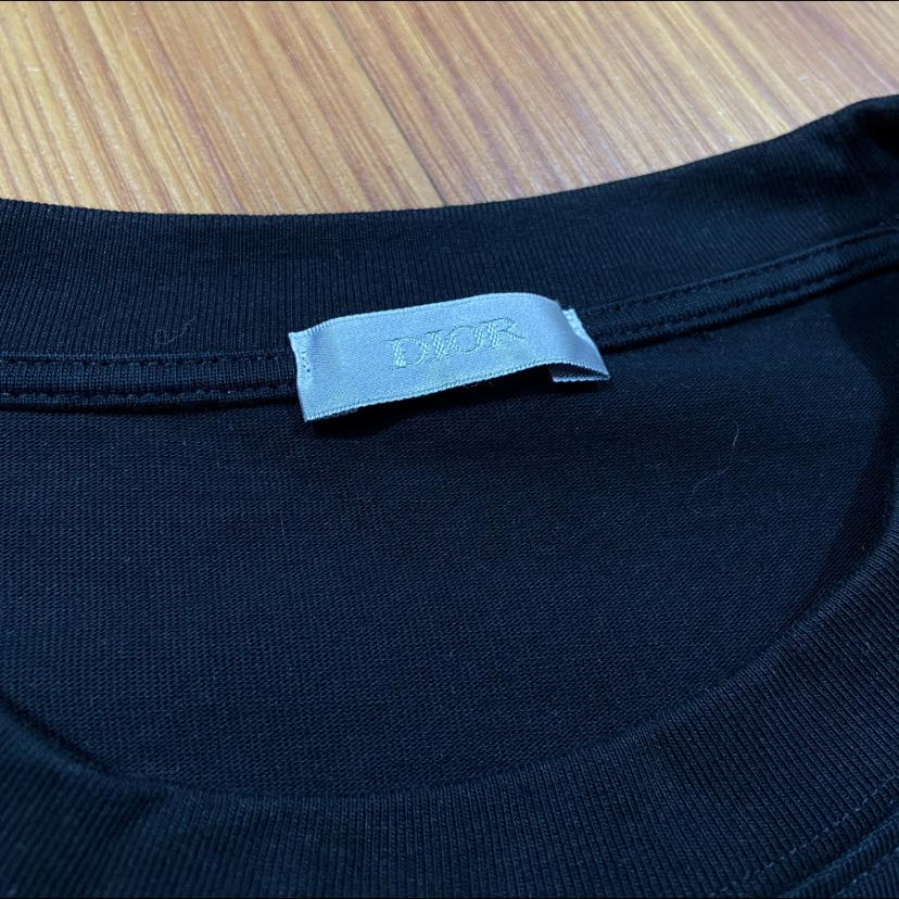 Christian Dior NATO Logo🇫🇲 Tee (Made in Portugal) Black (Display Item)