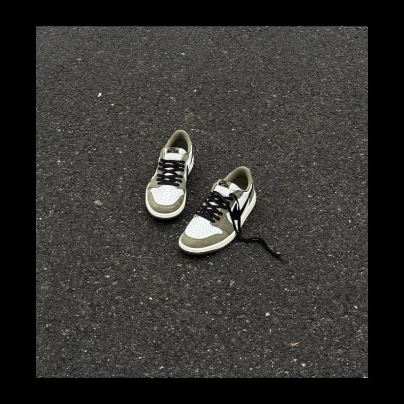 Preorder 預訂 Nike Air Jordan 1 Retro Low OG Medium Olive HQ6998-200