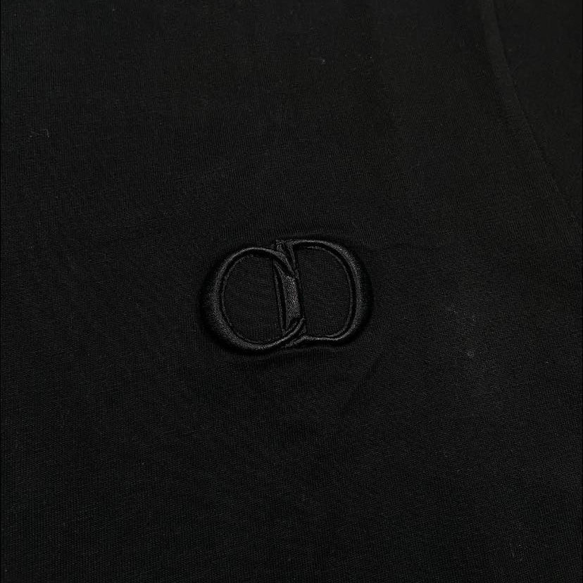 Christian Dior CD Icon Tee (Made in Italy) Black (Display Item)