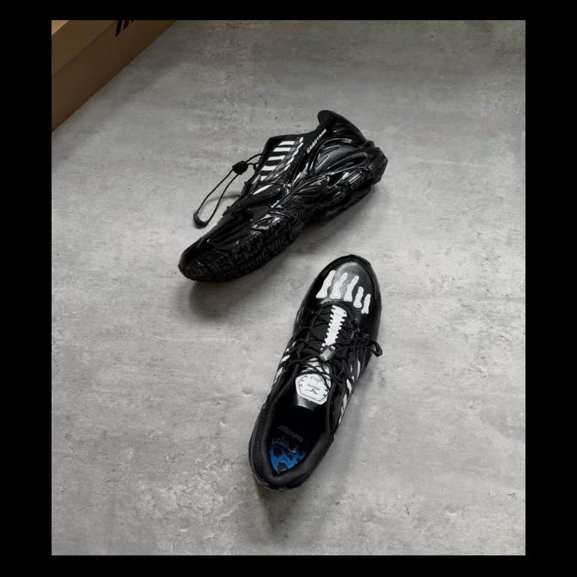 Preorder 預訂 SBTG x Mizuno Wave Rider 10 Black Bone D1GD252601