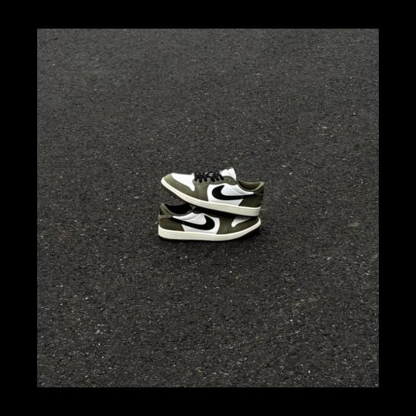 Preorder 預訂 Nike Air Jordan 1 Retro Low OG Medium Olive HQ6998-200