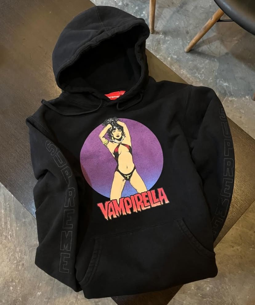 Supreme Vampirella Hooded Sweatshirt Hoodie Black