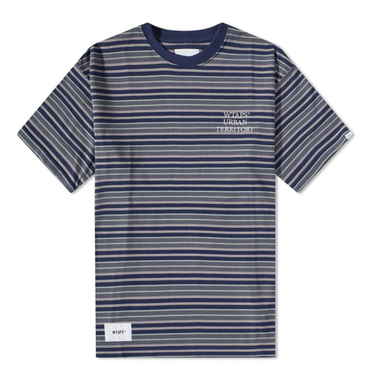 Wtaps BDY 01 SS Tee / Cotton. Textile. Wut Navy 231ATDT-CSM27