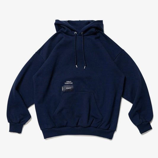 Wtaps Crossbones Hoodie Navy 222ATDT-HPM03S