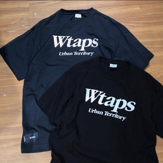 Wtaps Urban Territory SS Tee Black Navy 221ATDT-STM06S