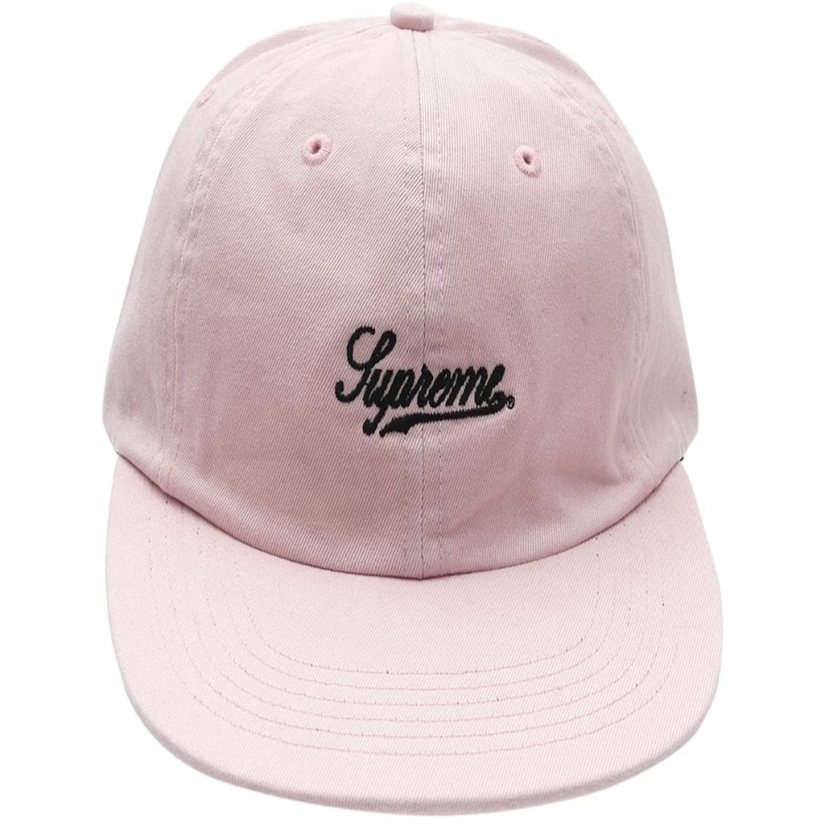 Supreme SS17 Script Logo 6-Panel Pink