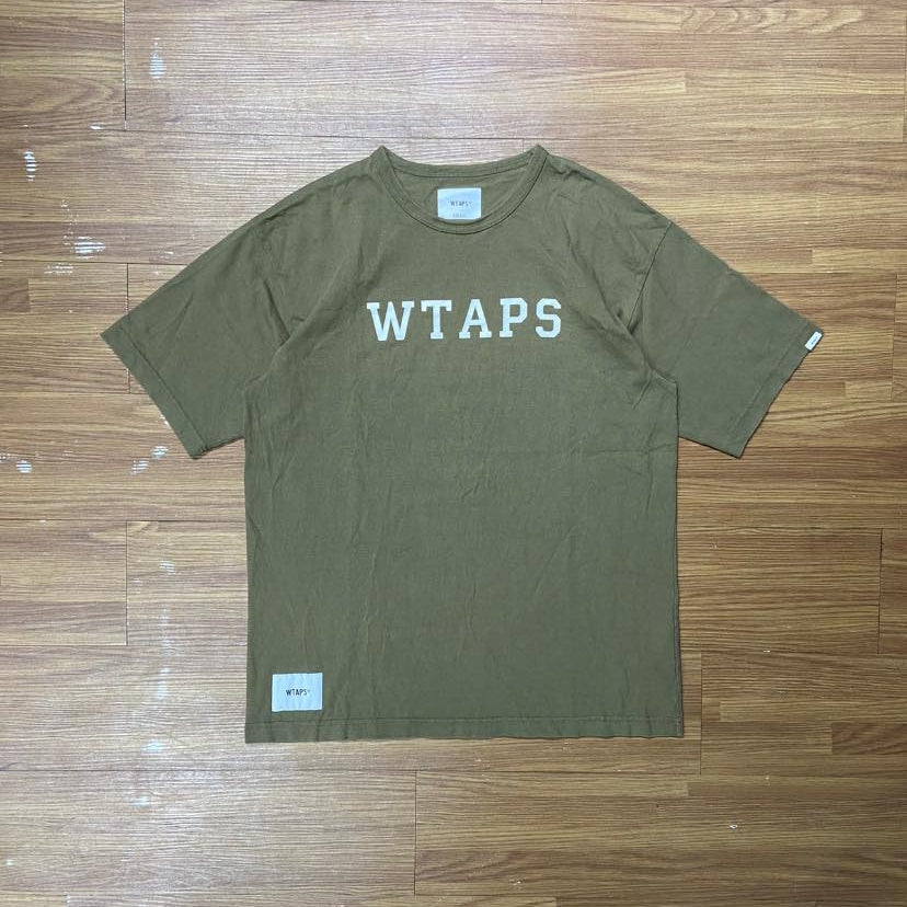 WTAPS COLLEGE SS / TEE. COPO Olive Drab (Used)