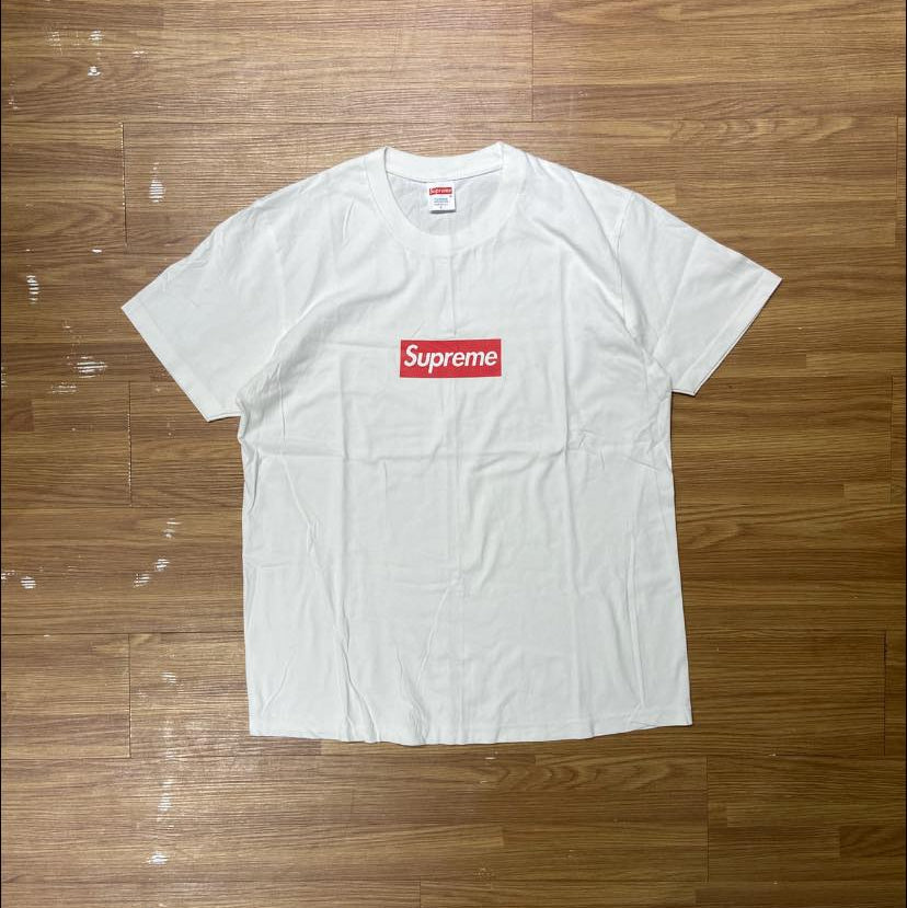 Supreme Box Logo Tee White (Used)