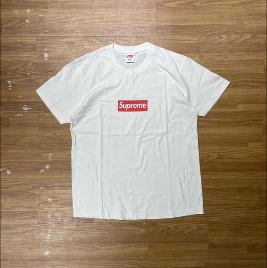 Supreme Box Logo Tee White (Used)