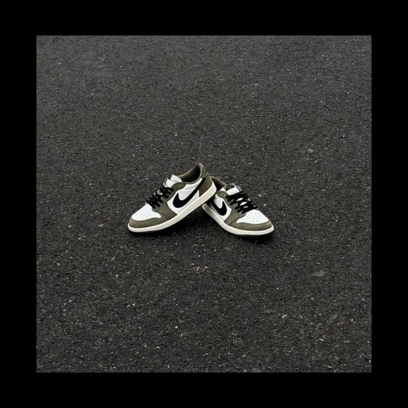 Preorder 預訂 Nike Air Jordan 1 Retro Low OG Medium Olive HQ6998-200