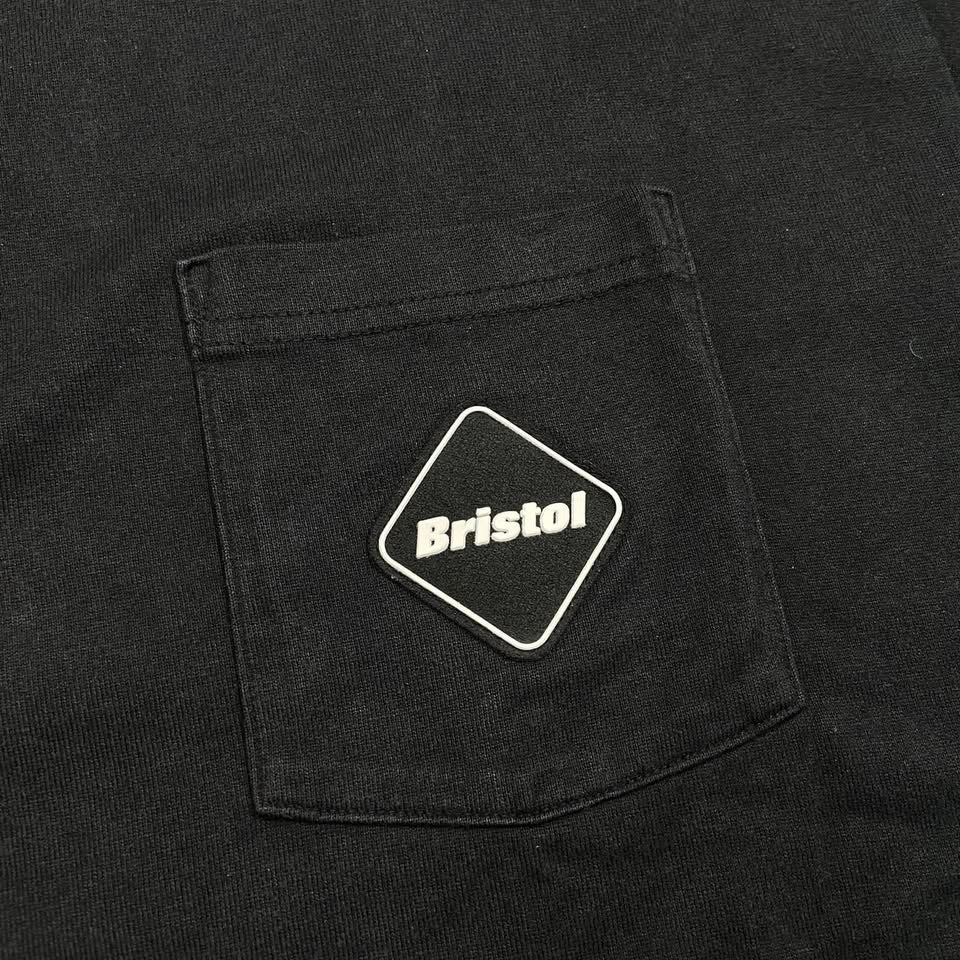 F.C.Real Bistrol (FCRB) Back Star Pocket Tee Black (Used)