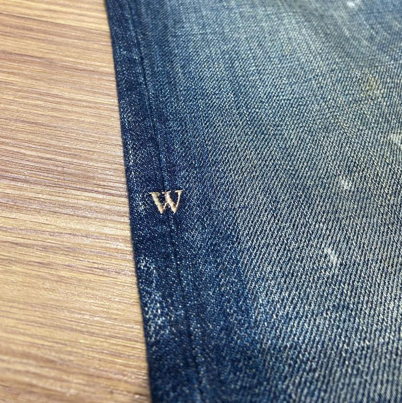 WTAPS TRASH DENIM JEANS (Made in Japan) Indigo Blue (Display Item)