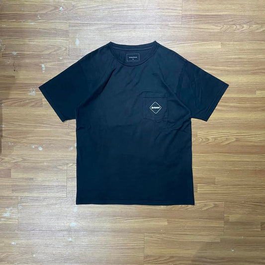 F.C.Real Bistrol (FCRB) Back Star Pocket Tee Black (Used)
