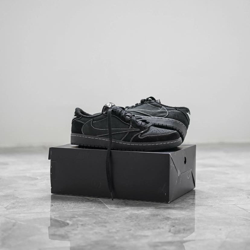 Preorder 預訂 Travis Scott x Nike Air Jordan 1 Low OG Black Phantom DM7866-001