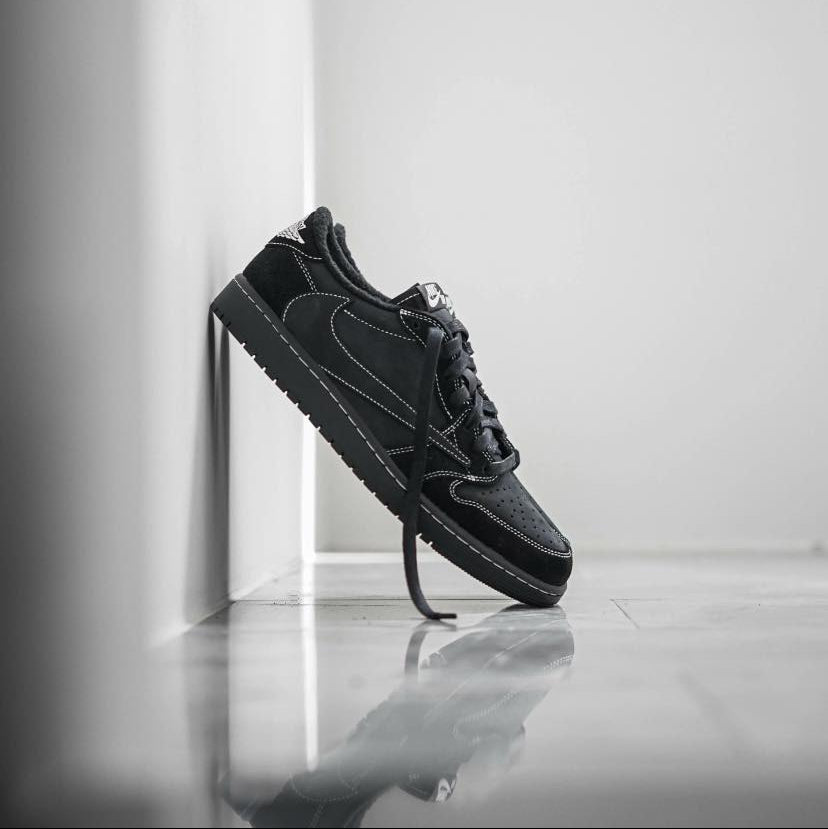 Preorder 預訂 Travis Scott x Nike Air Jordan 1 Low OG Black Phantom DM7866-001