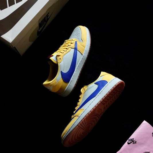 Preorder 預訂 Travis Scott x Nike Air Jordan 1 Low OG Canary DZ4137-700