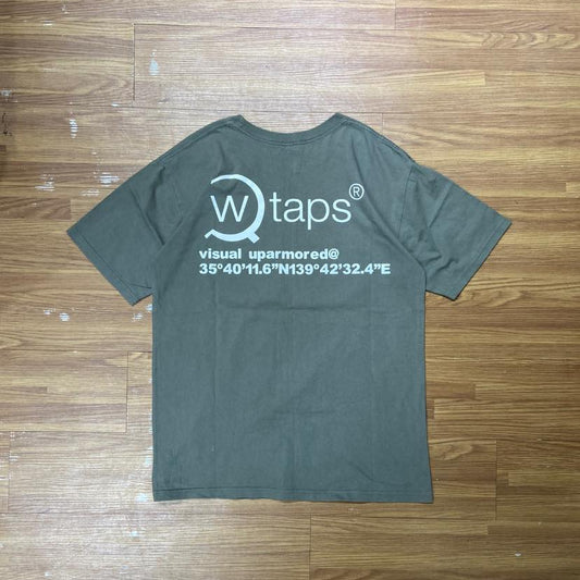 WTAPS AXE OG SS / COTTON. TEE (Made in Japan) Olive Drab  (Display Item)