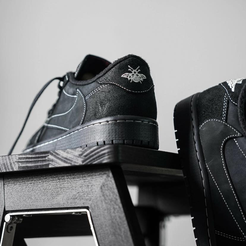 Preorder 預訂 Travis Scott x Nike Air Jordan 1 Low OG Black Phantom DM7866-001