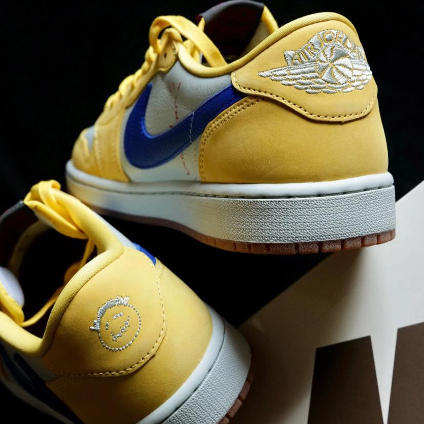 Preorder 預訂 Travis Scott x Nike Air Jordan 1 Low OG Canary DZ4137-700