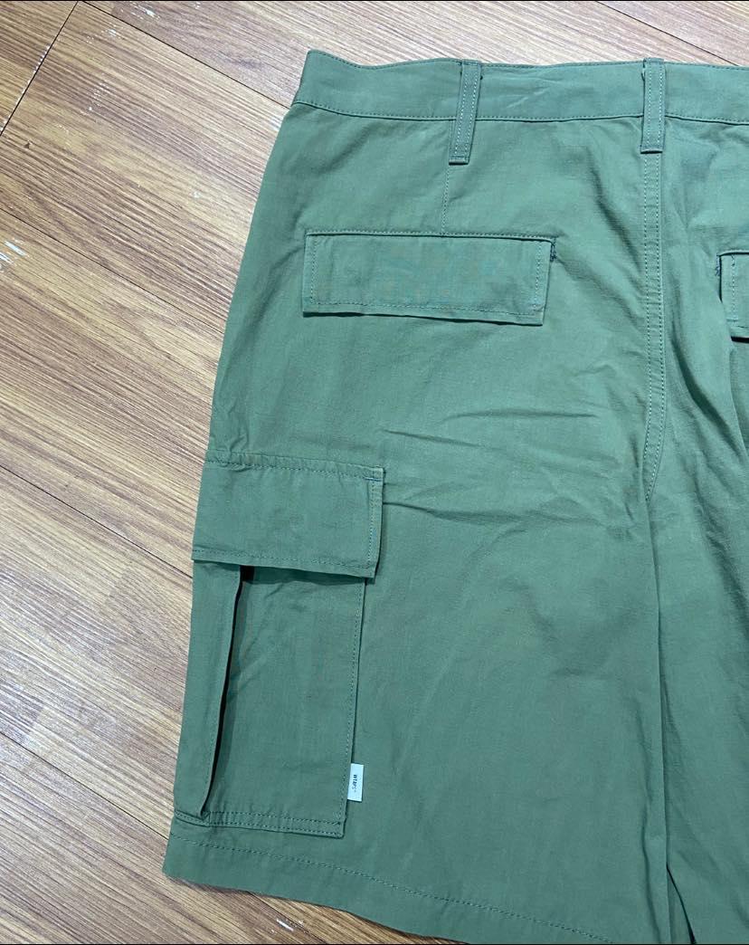 WTAPS MILS9601 SHORTS / NYCO. RIPSTOP (Made in Japan🇯🇵) Olive Drab (Display Item)