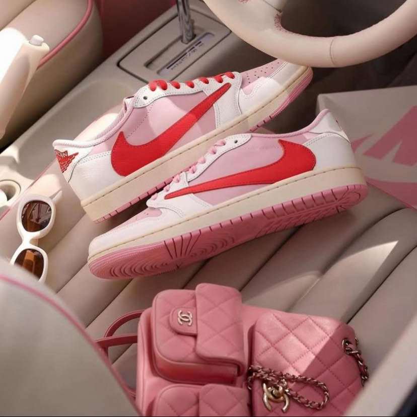 Preorder 預訂 Travis Scott x Nike Air Jordan 1 Low OG Tropical Pink IQ7604-101