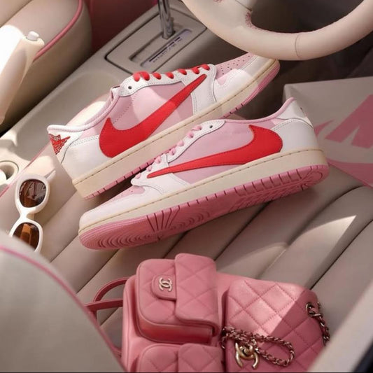 Preorder 預訂 Travis Scott x Nike Air Jordan 1 Low OG Tropical Pink IQ7604-101