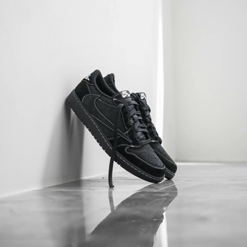 Preorder 預訂 Travis Scott x Nike Air Jordan 1 Low OG Black Phantom DM7866-001