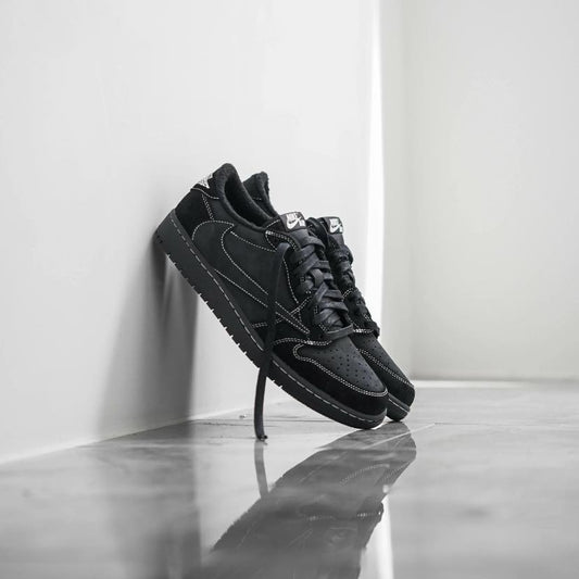 Preorder 預訂 Travis Scott x Nike Air Jordan 1 Low OG Black Phantom DM7866-001